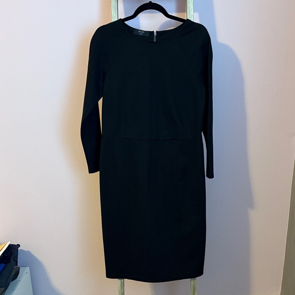 Chic Black Long Sleeve Dress